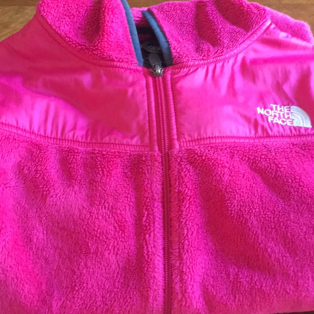 The North Face Pink Hoodie ZIP UP